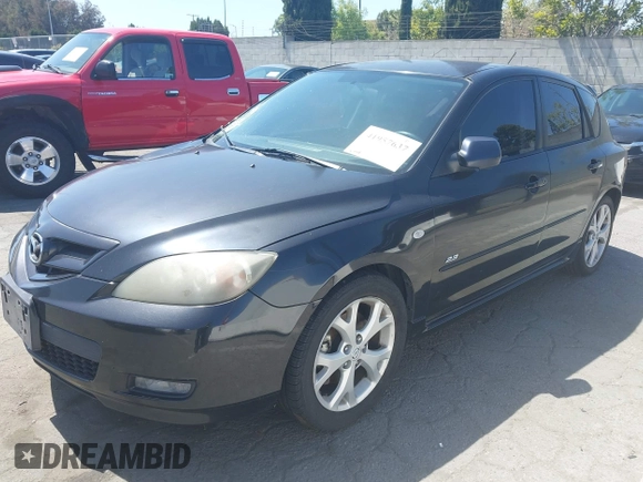 2008 Mazda 3 s GT *Ltd Avail* with VIN JM1BK344281851059, listed as a IAAI auction lot 41957637 with Not Provided miles. Bid and sale history available at carsss.com. Image 2.