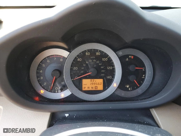 2010 Toyota RAV4 with VIN JTMZF4DV4AD020717, listed as a Copart auction lot 53138205 with 199,560 mi miles and Salvage Title. Bid and sale history available at carsss.com. Image 9.