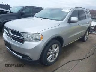 2012 Dodge Durango Crew with VIN 1C4SDJDT7CC309362, listed as a IAAI auction lot 41995500 with 227,049 mi miles and . Bid and sale history available at carsss.com. Image 2.