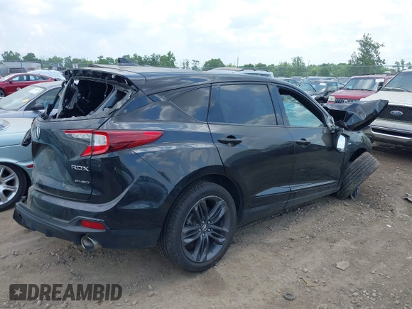 2019 Acura RDX w/A-Spec Pkg z VIN 5J8TC2H67KL002436, wystawiony jako IAAI lot #42582554 z przebiegiem Nie podano mil oraz . Historia ofert i sprzedaży dostępna na DreamBid. Obrazek 4.
