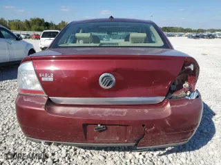 2008 Mercury Sable Premier with VIN 1MEHM42W28G620477, listed as a Copart auction lot 74179034 with 147,762 mi miles and Clean Title. Bid and sale history available at carsss.com. Image 6.