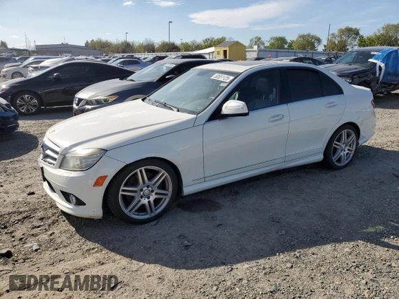 2008 Mercedes-Benz C 350 Sport with VIN WDDGF56X28R031391, listed as a Copart auction lot 50551125 with 175,049 mi miles and Clean Title. Bid and sale history available at DreamBid. Image 1.