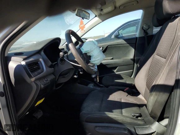 2023 Kia Rio LX with VIN 3KPA24AD3PE613044, listed as a Copart auction lot 46175935 with 49,379 mi miles and Salvage Title. Bid and sale history available at DreamBid. Image 7.