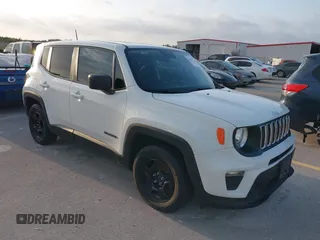 2020 Jeep Renegade Sport z VIN ZACNJAAB2LPL01275, wystawiony jako IAAI lot #42467732 z przebiegiem 104 803 mil mil oraz . Historia ofert i sprzedaży dostępna na DreamBid. Obrazek 1.
