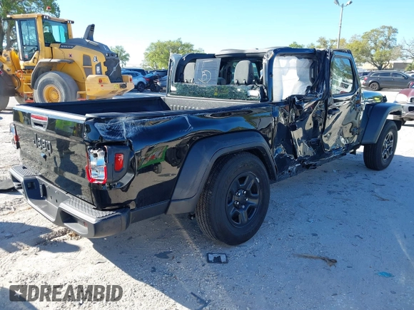 2024 Jeep Gladiator Sport S с VIN 1C6HJTAG6RL111586, выставлен на аукционе IAAI как лот 41833397 с пробегом 2 452 миль миль и . История ставок и продаж доступна на DreamBid. Изображение 4.