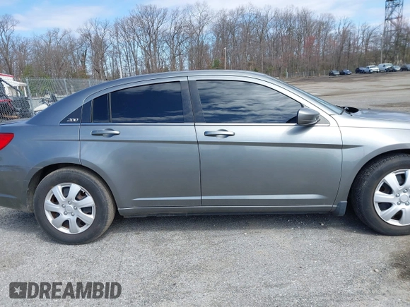 2011 Chrysler 200 LX with VIN 1C3BC4FBXBN599547, listed as a IAAI auction lot 41813043 with 1 mi miles. Bid and sale history available at carsss.com. Image 12.