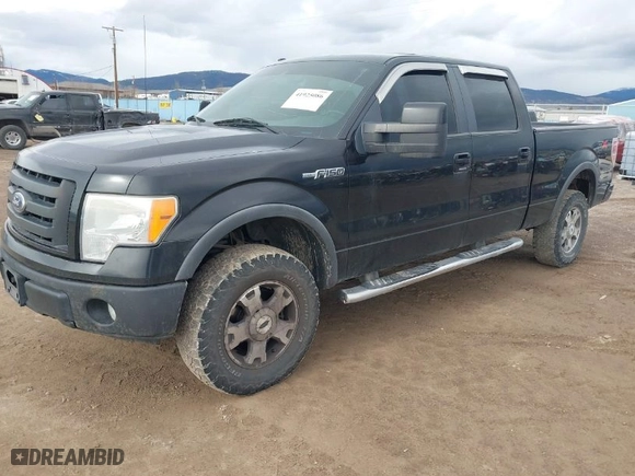 2010 Ford F-150 XL with VIN 1FTFW1EV2AKC53345, listed as a IAAI auction lot 41925086 with 218,833 mi miles. Bid and sale history available at carsss.com. Image 2.