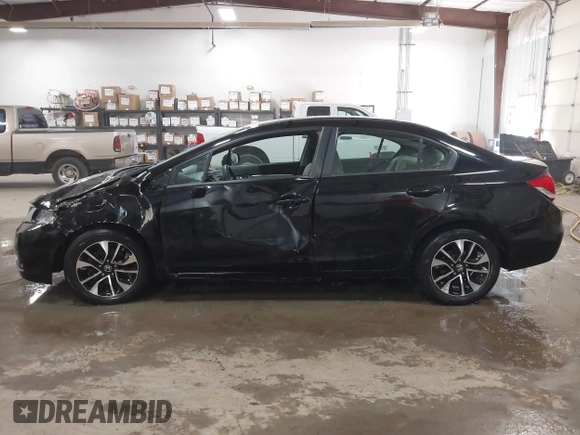 2013 Honda Civic EX with VIN 19XFB2F84DE035800, listed as a IAAI auction lot 41146476 with 217,185 mi miles and . Bid and sale history available at DreamBid. Image 14.