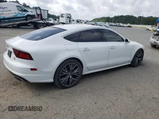 2016 Audi A7 3.0 Premium Plus with VIN WAUWGAFC9GN046515, listed as a Copart auction lot 53791335 with 184,002 mi miles and Salvage Title. Bid and sale history available at carsss.com. Image 3.