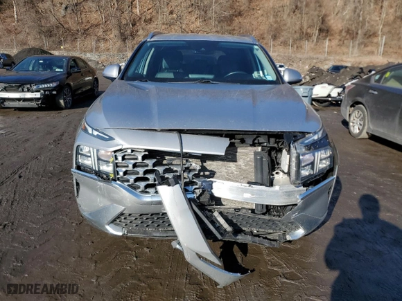 2021 Hyundai Santa Fe SEL with VIN 5NMS6DAJXMH334824, listed as a Copart auction lot 45962085 with 36,962 mi miles and Salvage Title. Bid and sale history available at carsss.com. Image 5.