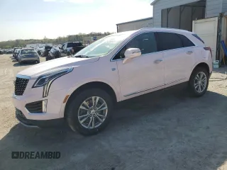 2023 Cadillac XT5 FWD Premium Luxury with VIN 1GYKNCR44PZ159363, listed as a Copart auction lot 49511915 with 42,382 mi miles and Salvage Title. Bid and sale history available at carsss.com. Image 1.