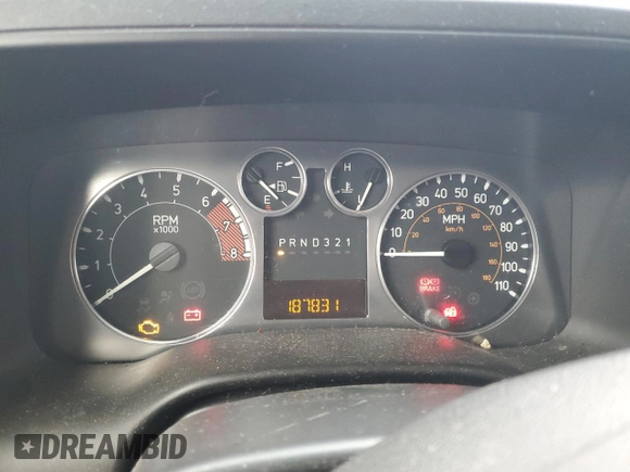 2006 Hummer H3 with VIN 5GTDN136268194509, listed as a Copart auction lot 88749515 with 187,831 mi miles and Salvage Title. Bid and sale history available at DreamBid. Image 9.