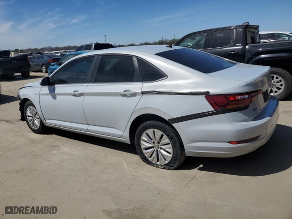 2019 Volkswagen Jetta S with VIN 3VWC57BU1KM142037, listed as a Copart auction lot 48244025 with 100,848 mi miles and Clean Title. Bid and sale history available at carsss.com. Image 2.