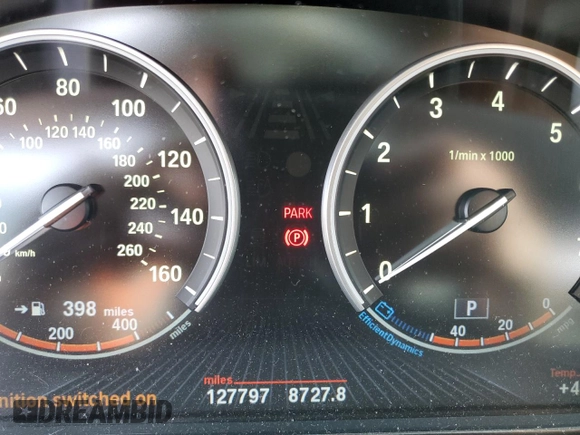 2013 BMW 5 Series 535i xDrive with VIN WBAFU7C55DDU73225, listed as a Copart auction lot 45547325 with 127,797 mi miles and Salvage title. Bid and sale history available at DreamBid. Image 9.