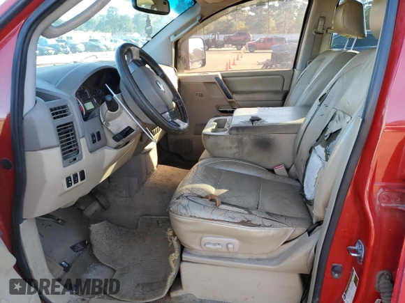 2008 Nissan Titan SE with VIN 1N6BA07D38N333416, listed as a Copart auction lot 81398794 with Not Provided miles and Clean Title. Bid and sale history available at DreamBid. Image 7.