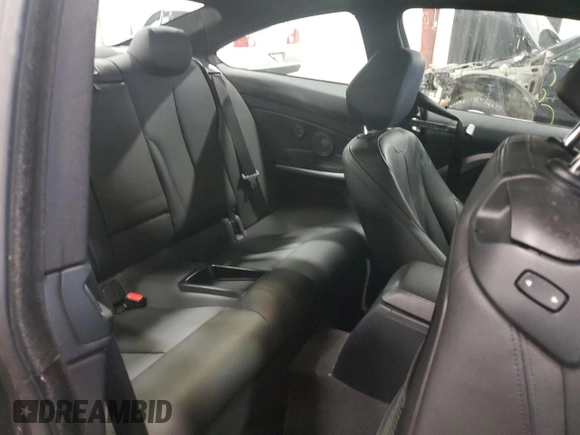 2016 BMW 4 Series 435i xDrive z VIN WBA3R5C56GK374020, wystawiony jako Copart lot #44822795 z przebiegiem 82 744 mil mil oraz Szkoda całkowita • Salvage title. Historia ofert i sprzedaży dostępna na DreamBid. Obrazek 10.