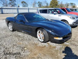 1998 Chevrolet Corvette with VIN 1G1YY32G8W5129986, listed as a Copart auction lot 77528844 with 83,360 mi miles and Salvage Title. Bid and sale history available at carsss.com. Image 4.