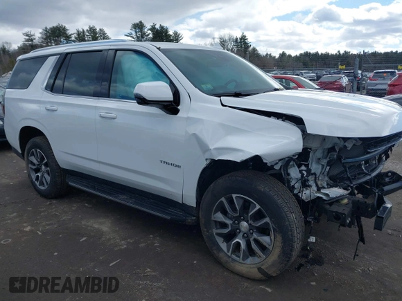 2022 Chevrolet Tahoe LT with VIN 1GNSKNKD1NR304805, listed as a IAAI auction lot 41727737 with 43,805 mi miles and . Bid and sale history available at DreamBid. Image 13.