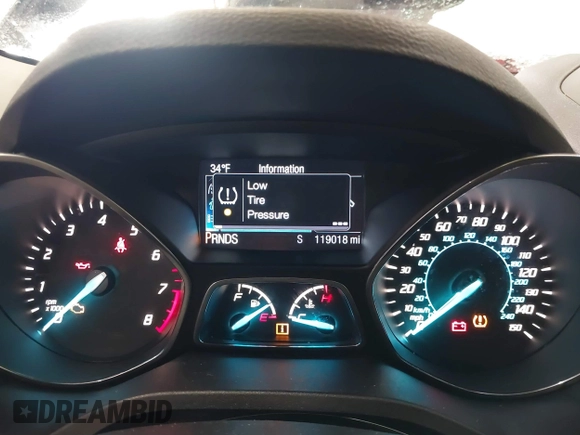 2013 Ford Escape SE with VIN 1FMCU9GX6DUC07446, listed as a IAAI auction lot 41089866 with 119,018 mi miles. Bid and sale history available at carsss.com. Image 7.