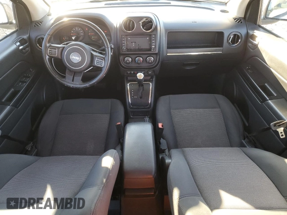 2012 Jeep Compass Latitude with VIN 1C4NJDEB1CD621748, listed as a Copart auction lot 80527374 with 0 mi miles and Salvage Title. Bid and sale history available at carsss.com. Image 8.