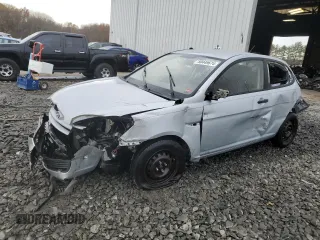 2008 Hyundai Accent GS with VIN KMHCM36C18U063984, listed as a Copart auction lot 80449674 with 104,938 mi miles and Salvage Title. Bid and sale history available at carsss.com. Image 1.