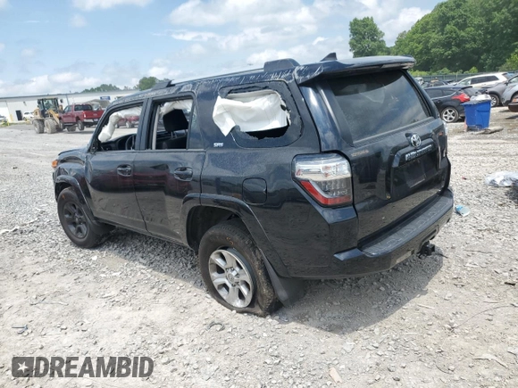 2022 Toyota 4Runner SR5 with VIN JTEEU5JR4N5260072, listed as a Copart auction lot 56194585 with 54,773 mi miles and Salvage title. Bid and sale history available at DreamBid. Image 2.