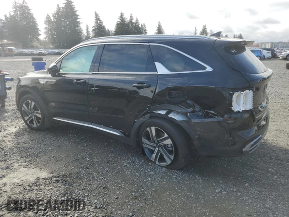 2023 Kia Sorento EX z VIN KNDRHDLG1P5158036, wystawiony jako Copart lot #51611695 z przebiegiem 34 057 mil mil oraz Czysty tytuł • Clean title. Historia ofert i sprzedaży dostępna na DreamBid. Obrazek 2.