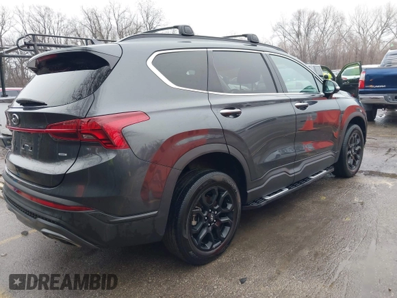 2022 Hyundai Santa Fe XRT with VIN 5NMS6DAJ4NH409308, listed as a IAAI auction lot 41187786 with 24,951 mi miles. Bid and sale history available at carsss.com. Image 4.