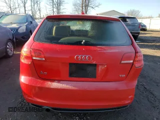 2012 Audi A3 2.0 TDI Premium with VIN WAUBJAFM7CA054204, listed as a Copart auction lot 48037635 with 129,693 mi miles and Salvage Title. Bid and sale history available at carsss.com. Image 6.