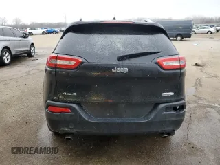 2014 Jeep Cherokee Latitude with VIN 1C4PJMCS9EW128600, listed as a Copart auction lot 43817505 with Not Provided miles and Salvage Title. Bid and sale history available at DreamBid. Image 6.