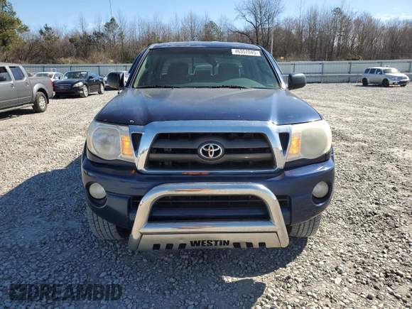 2005 Toyota Tacoma PreRunner with VIN 5TEKU72N15Z029223, listed as a Copart auction lot 46357045 with 358,478 mi miles and Salvage Title. Bid and sale history available at carsss.com. Image 5.