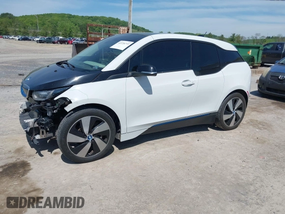 2015 BMW i3 z VIN WBY1Z4C58FV501754, wystawiony jako IAAI lot #42220253 z przebiegiem 59 022 mil mil oraz . Historia ofert i sprzedaży dostępna na DreamBid. Obrazek 2.