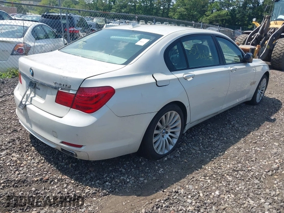 2010 BMW 7 Series 750Li xDrive with VIN WBAKC8C50AC431442, listed as a IAAI auction lot 42566663 with Not provided miles and . Bid and sale history available at DreamBid. Image 4.