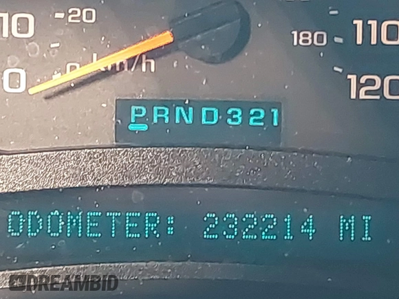 2003 Chevrolet Silverado 1500 with VIN 2GCEK19T331269122, listed as a IAAI auction lot 41461220 with 232,214 mi miles. Bid and sale history available at carsss.com. Image 15.