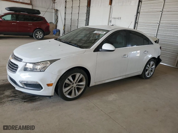 2016 Chevrolet Cruze Limited LTZ with VIN 1G1PG5SB6G7123317, listed as a Copart auction lot 48505105 with 31,031 mi miles and Salvage Title. Bid and sale history available at carsss.com. Image 1.