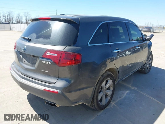 2011 Acura MDX Tech Pkg with VIN 2HNYD2H67BH541910, listed as a IAAI auction lot 41719945 with 162,884 mi miles. Bid and sale history available at carsss.com. Image 4.