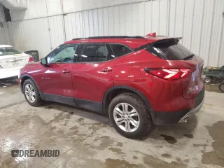 2021 Chevrolet Blazer LT with VIN 3GNKBHRS0MS560399, listed as a Copart auction lot 58146625 with 67,355 mi miles and Salvage title. Bid and sale history available at DreamBid. Image 2.