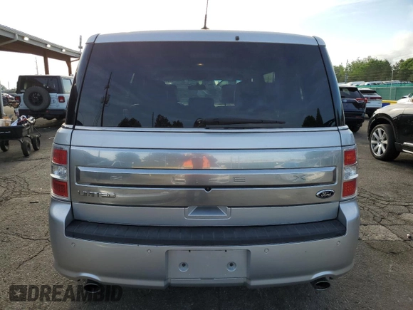2014 Ford Flex Limited z VIN 2FMGK5D89EBD10509, wystawiony jako Copart lot #57614265 z przebiegiem 174 650 mil mil oraz Szkoda całkowita • Salvage title. Historia ofert i sprzedaży dostępna na DreamBid. Obrazek 6.