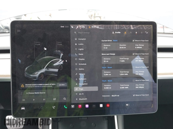 2020 Tesla Model 3 Performance z VIN 5YJ3E1EC3LF802068, wystawiony jako IAAI lot #41886024 z przebiegiem 50 271 mil mil oraz . Historia ofert i sprzedaży dostępna na DreamBid. Obrazek 7.
