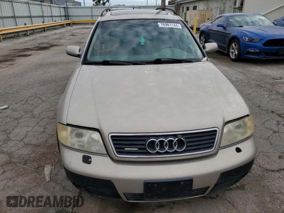 2000 Audi A6 z VIN WAULH24BXYN110840, wystawiony jako Copart lot #76981144 z przebiegiem 160 093 mil mil oraz Czysty tytuł • Clean title. Historia ofert i sprzedaży dostępna na DreamBid. Obrazek 5.