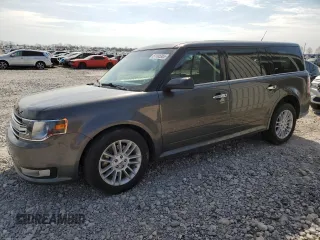 2019 Ford Flex SEL with VIN 2FMGK5C85KBA02332, listed as a Copart auction lot 51105365 with 91,953 mi miles and Salvage Title. Bid and sale history available at carsss.com. Image 1.
