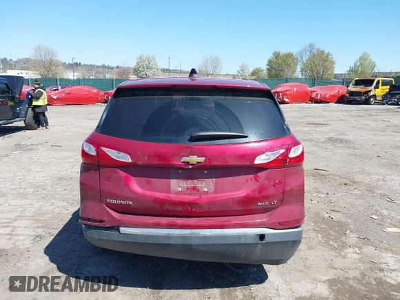2018 Chevrolet Equinox LT with VIN 3GNAXSEV3JS511879, listed as a IAAI auction lot 42001009 with 184,169 mi miles. Bid and sale history available at carsss.com. Image 17.