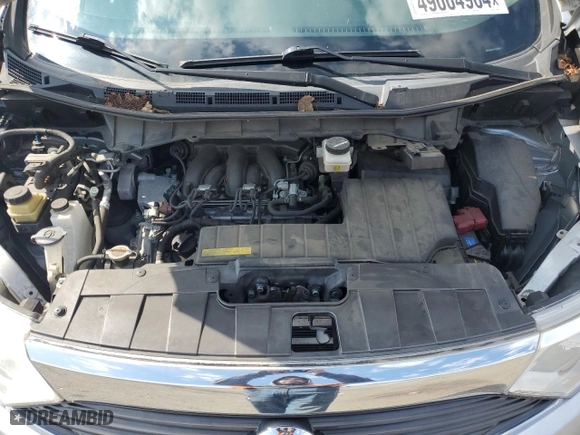 2015 Nissan Quest S with VIN JN8AE2KP8F9121864, listed as a Copart auction lot 49004964 with 97,888 mi miles. Bid and sale history available at carsss.com. Image 12.