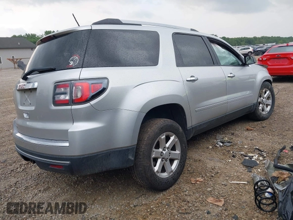 2015 GMC Acadia SLE with VIN 1GKKRPKD7FJ332967, listed as a IAAI auction lot 42439886 with 150,203 mi miles and . Bid and sale history available at DreamBid. Image 4.