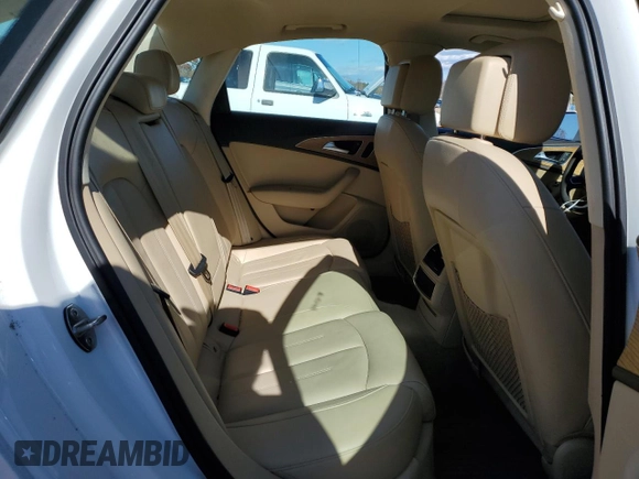 2014 Audi A6 Premium Plus with VIN WAUDFAFC2EN036206, listed as a Copart auction lot 81627124 with 96,669 mi miles and Salvage title. Bid and sale history available at DreamBid. Image 10.