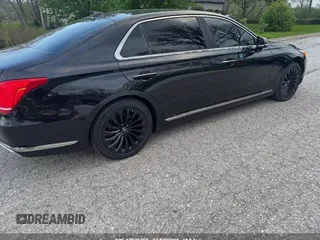 2019 Genesis G90 Ultimate with VIN KMHG54JH9KU053279, listed as a IAAI auction lot 42232463 with 4,271 mi miles and . Bid and sale history available at carsss.com. Image 10.