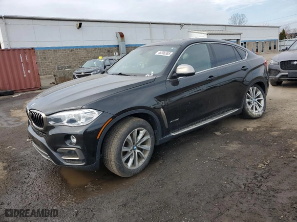 2019 BMW X6 xDrive35i with VIN 5UXKU2C5XK0Z65840, listed as a Copart auction lot 46306385 with 66,933 mi miles and Salvage Title. Bid and sale history available at carsss.com. Image 1.