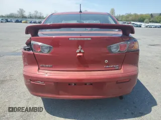 2017 Mitsubishi Lancer ES with VIN JA32V2FW8HU002776, listed as a Copart auction lot 54385355 with 96,620 mi miles and Salvage Title. Bid and sale history available at carsss.com. Image 6.