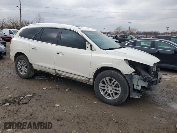 2014 Buick Enclave Convenience with VIN 5GAKRAKD6EJ277369, listed as a Copart auction lot 85307794 with 117,858 mi miles and Salvage Title. Bid and sale history available at carsss.com. Image 4.