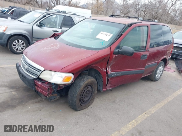 1999 Chevrolet Venture z VIN 1GNDU06E6XD195962, wystawiony jako IAAI lot #41728177 z przebiegiem 208 146 mil mil oraz . Historia ofert i sprzedaży dostępna na DreamBid. Obrazek 2.